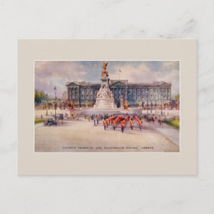 Carte Postale L'art du Victoria Memorial Buckingham Palace