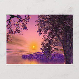 Carte Postale L'art en 3d met l'ambiance