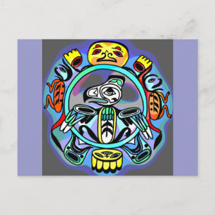 Carte Postale L'art haïda