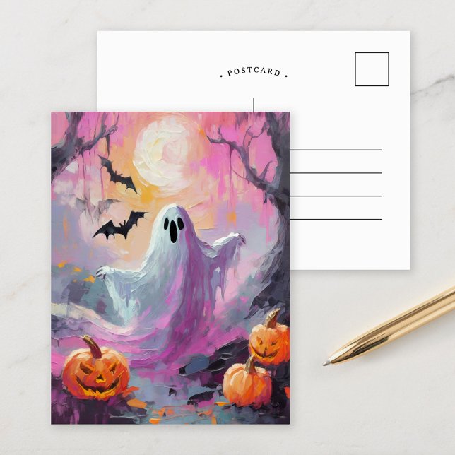 Carte Postale L'Art Moderne D'Halloween (Créateur téléchargé)