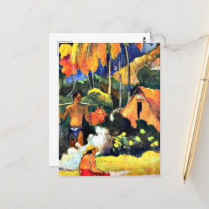 Carte Postale L'art Paul Gauguin : Le moment de vérité II