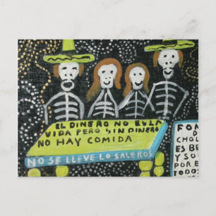 Carte Postale L'art populaire de Guanajuato, Día de los Muertos