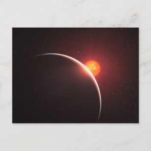 Carte Postale L'Art spatial Exoplanète Super-Terre