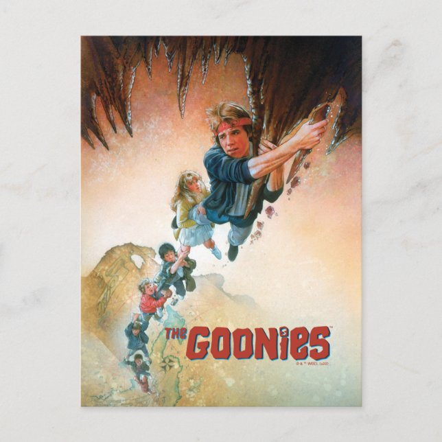 Carte Postale L'art théâtral de la grotte des Goonies (Devant)