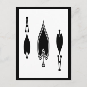 Carte Postale L'as des pique