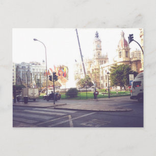 Carte Postale Las Fallas De Valence Espagne