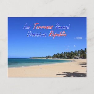 Carte Postale Las Terrenas Samana République dominicaine
