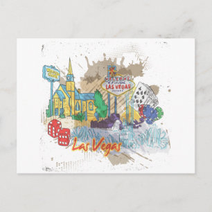 Carte Postale Las Vegas