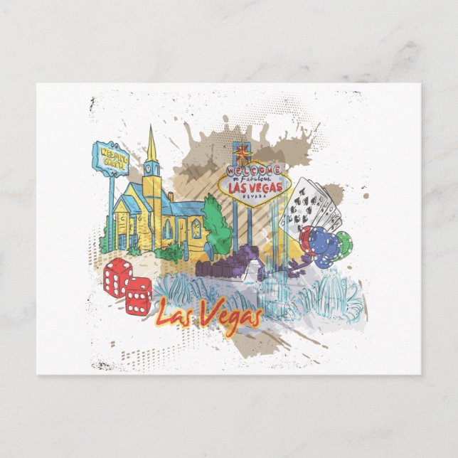 Carte Postale Las Vegas (Devant)