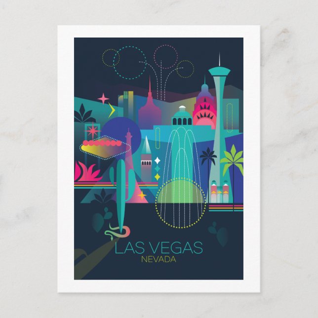 Carte postale Las Vegas (Devant)