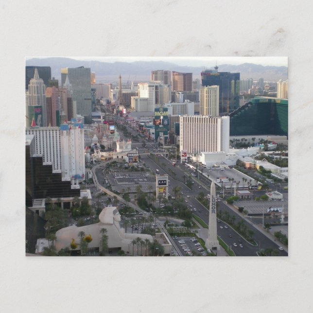 Carte Postale Las Vegas Boulevard Strip (Devant)