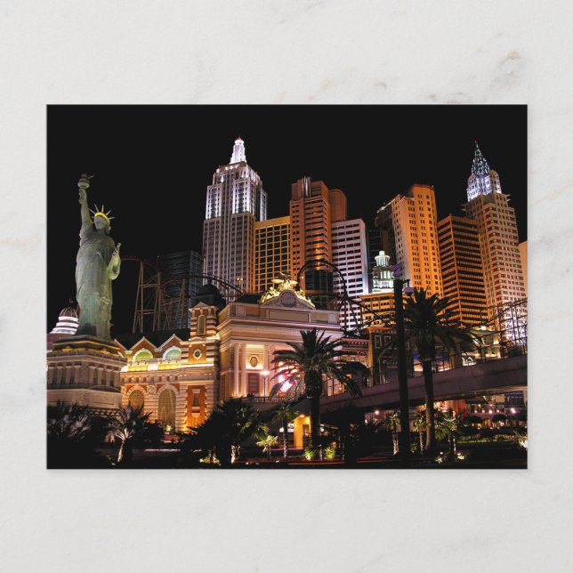 Carte Postale Las Vegas Casino Strip, Nevada Post Card (Devant)