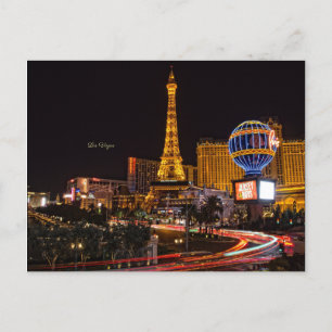 Carte Postale Las Vegas, Nevada néon lumières