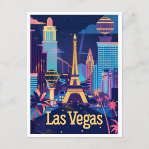 Carte Postale Las Vegas - Sin City After Dark Enregistrer la dat