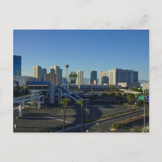 Carte Postale Las Vegas Strip à l'avant (Devant)