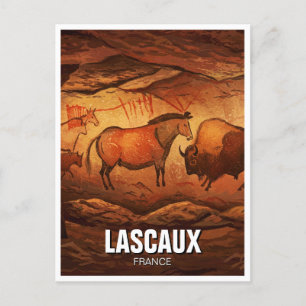 Carte Postale Lascaux Cave Dordogne France Travel