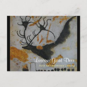 Carte Postale Lascaux Giant Deer