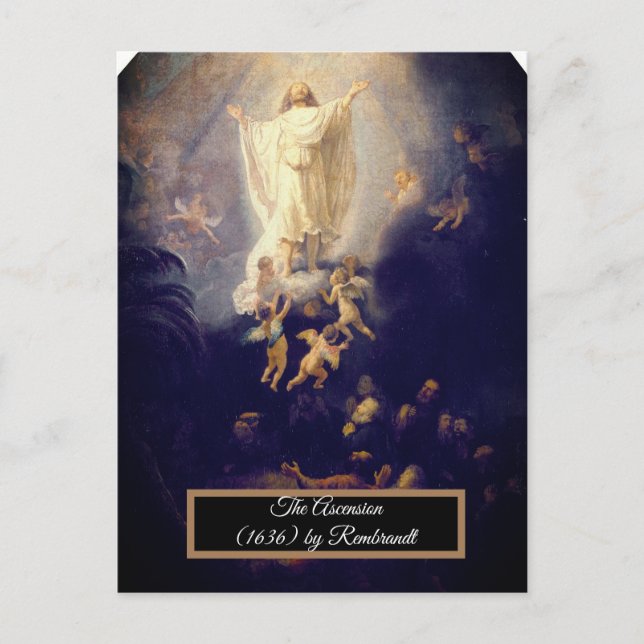 Carte Postale L'Ascension de Rembrandt (Devant)