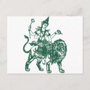 CARTE POSTALE L'ASIE DU SUD-EST SITUE À BUDDHA SUR LION