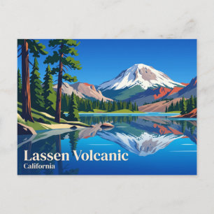 Carte Postale Lassen Volcanic National Park États-Unis