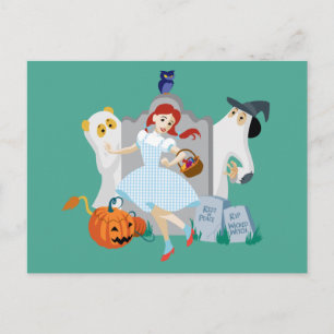 Carte Postale L'Assistant D'Oz™   Dorothy Halloween Joyeuse Dans