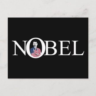 Carte Postale Lauréat du prix Nobel — Barack Obama