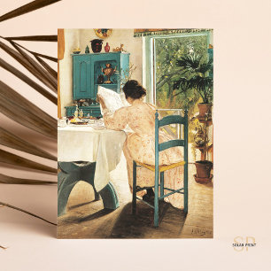 Carte Postale Laurits Andersen Anneau Au Petit Déjeuner Peinture
