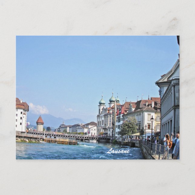 Carte Postale Lausane (Devant)