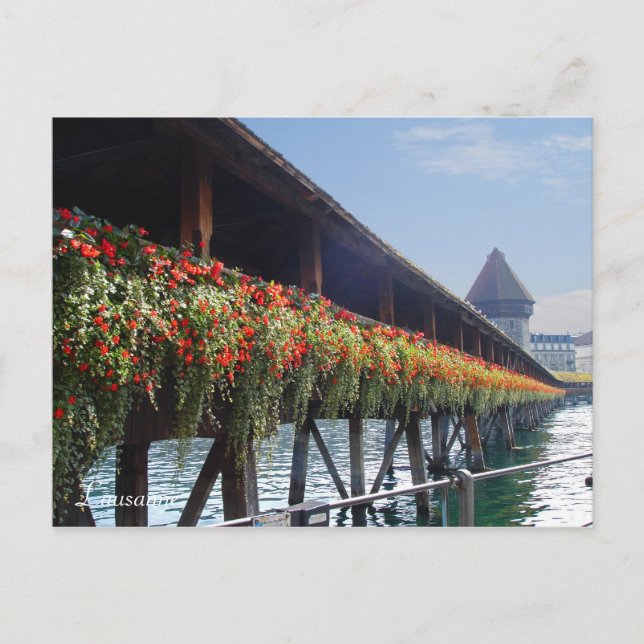 Carte Postale Lausanne (Devant)