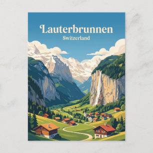 Carte Postale Lauterbrunnen Suisse