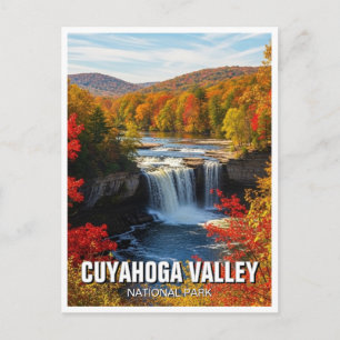 Carte Postale L'automne dans le parc national de la vallée de Cu