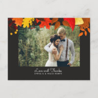 L'automne Gouache part sur le Merci Mariage noir
