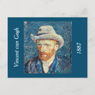 Carte Postale L'autoportrait de Vincent van Gogh