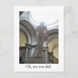 Carte Postale L'autre côté de David