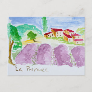 Carte Postale Lavande Champs Abbaye de Senanque Provence