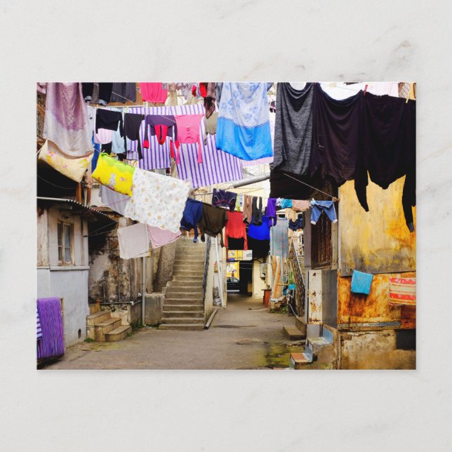 Carte Postale Lave-linge à sécher (Devant)