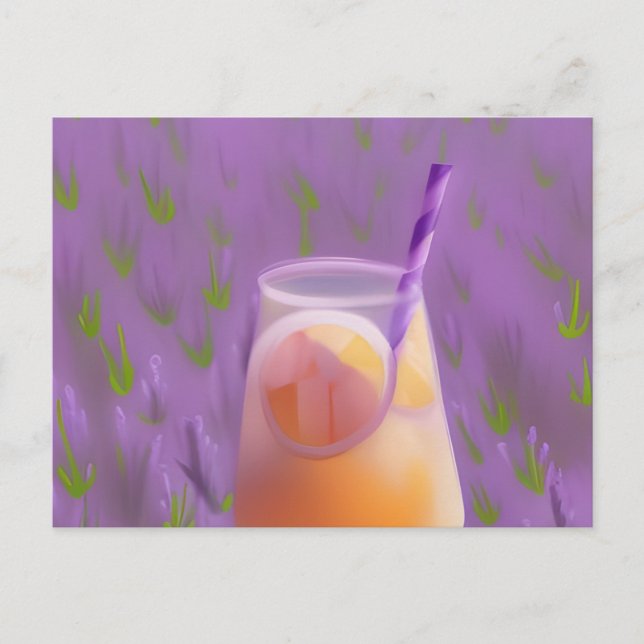 Carte Postale Lavender Lemonade (Devant)