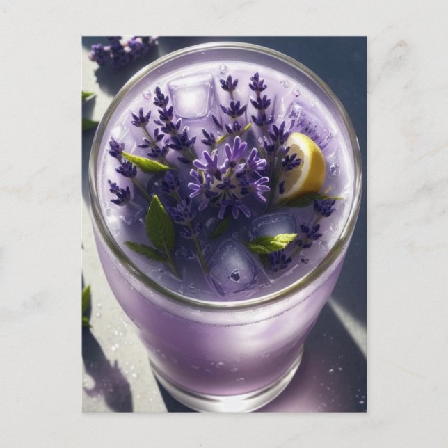 Carte Postale Lavender Lemonade (Devant)