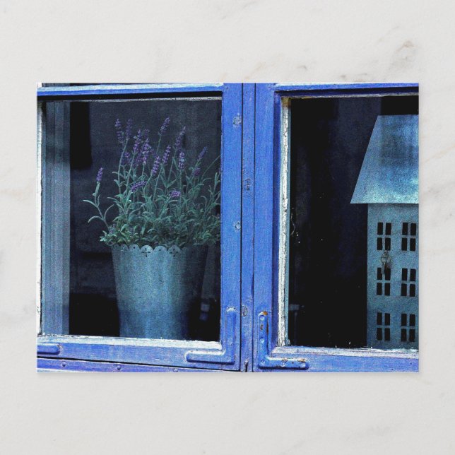 Carte postale Lavender Shabby Chic Cottage (Devant)