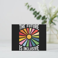 L'avenir est arc-en-ciel de fierté de la diversité