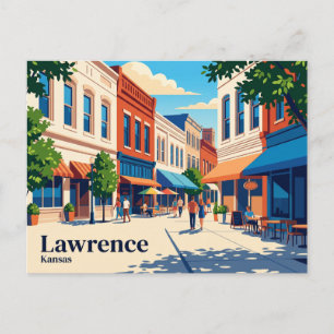 Carte Postale Lawrence Kansas