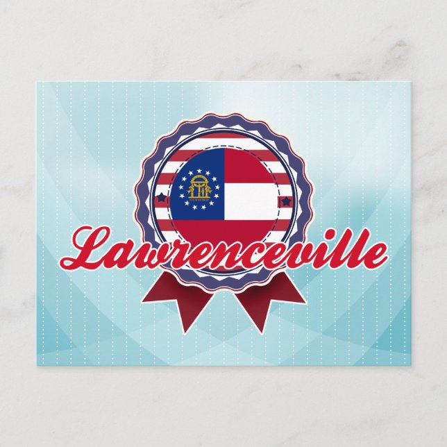 Carte Postale Lawrenceville, GA (Devant)