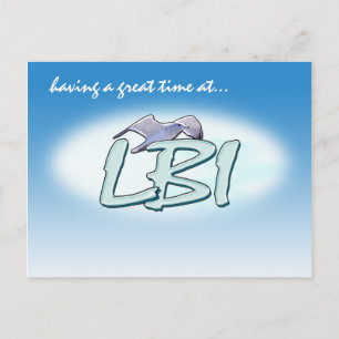 CARTE POSTALE LBI...