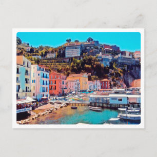 Carte Postale ldp SORRENTO - panorama - plage -