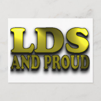 Carte Postale LDS et Fiers