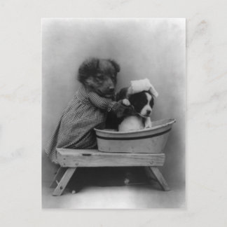 Carte Postale Le Bain