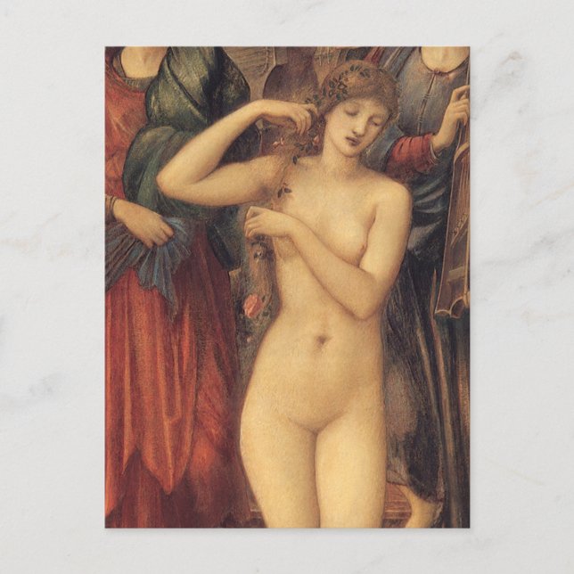 Carte Postale Le bain de Vénus par Sir Edward Coley Burne-Jones (Devant)