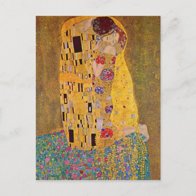 Carte Postale Le baiser (Devant)