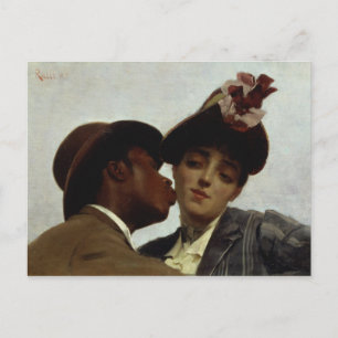 Carte Postale Le baiser, 1887