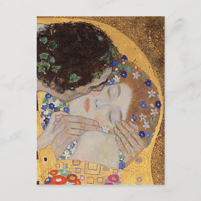 Carte Postale Le baiser, 1907-08 (Devant)
